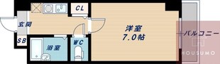 フローライト関大前の物件間取画像